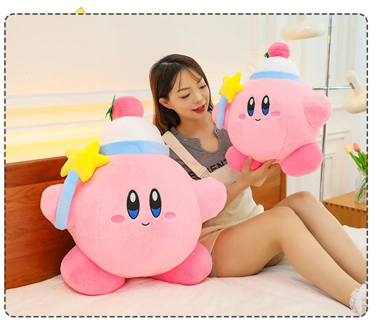 Kirby Magic Wand Plush Anime - Tophatter Daily Deals