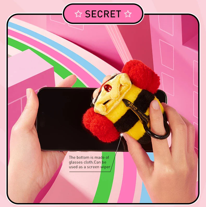 Genuine Pop Mart × Powerpuff Girls Series - Vinyl Face Plush Blind Box Flowers - Tophatter Daily Deals