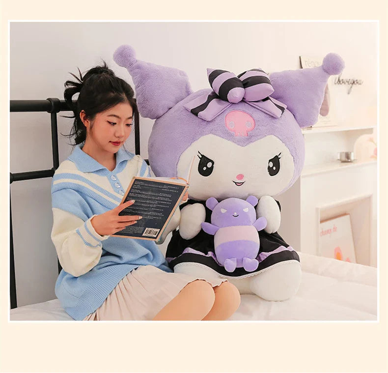 Kawaii Sanrio Purple Kuromi Cute Little Devil Plush Toy Anime - Tophatter Daily Deals