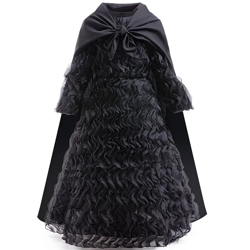 Witch Costume Kids Cosplay Dress With Hat Halloween 2025 1 PCS - Tophatter Daily Deals