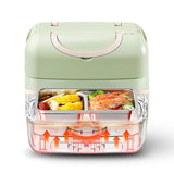 Portable Electric Lunch Box with Double-Layer Electric Lunch Boxes - Tophatter Daily Deals