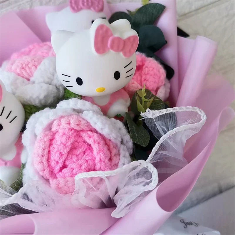 Sanrio Hello Kitty Plush Bouquet Flowers Flowers - Tophatter Daily Deals