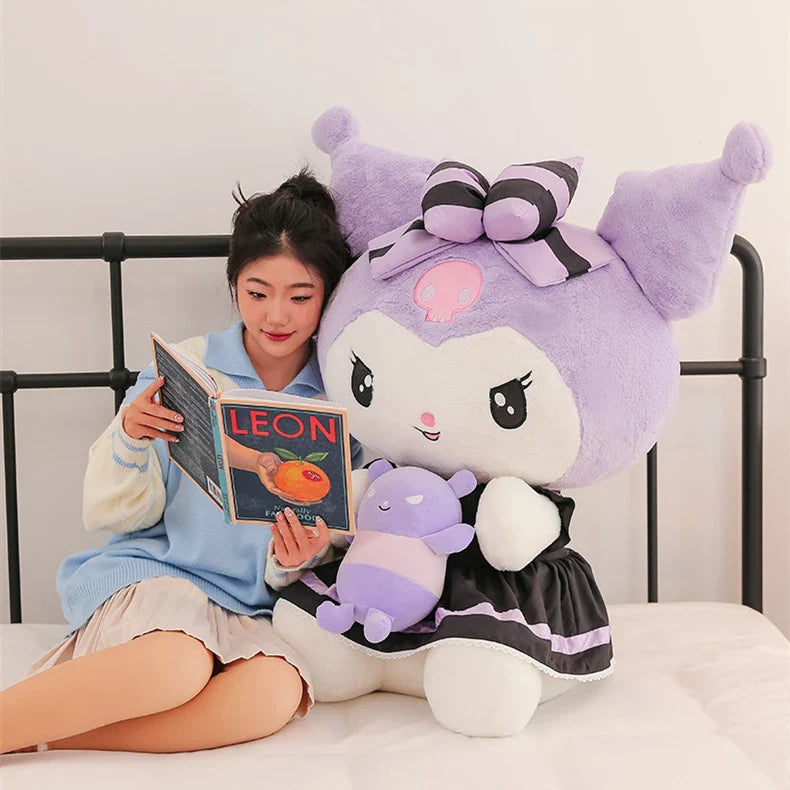Kawaii Sanrio Purple Kuromi Cute Little Devil Plush Toy Anime - Tophatter Daily Deals