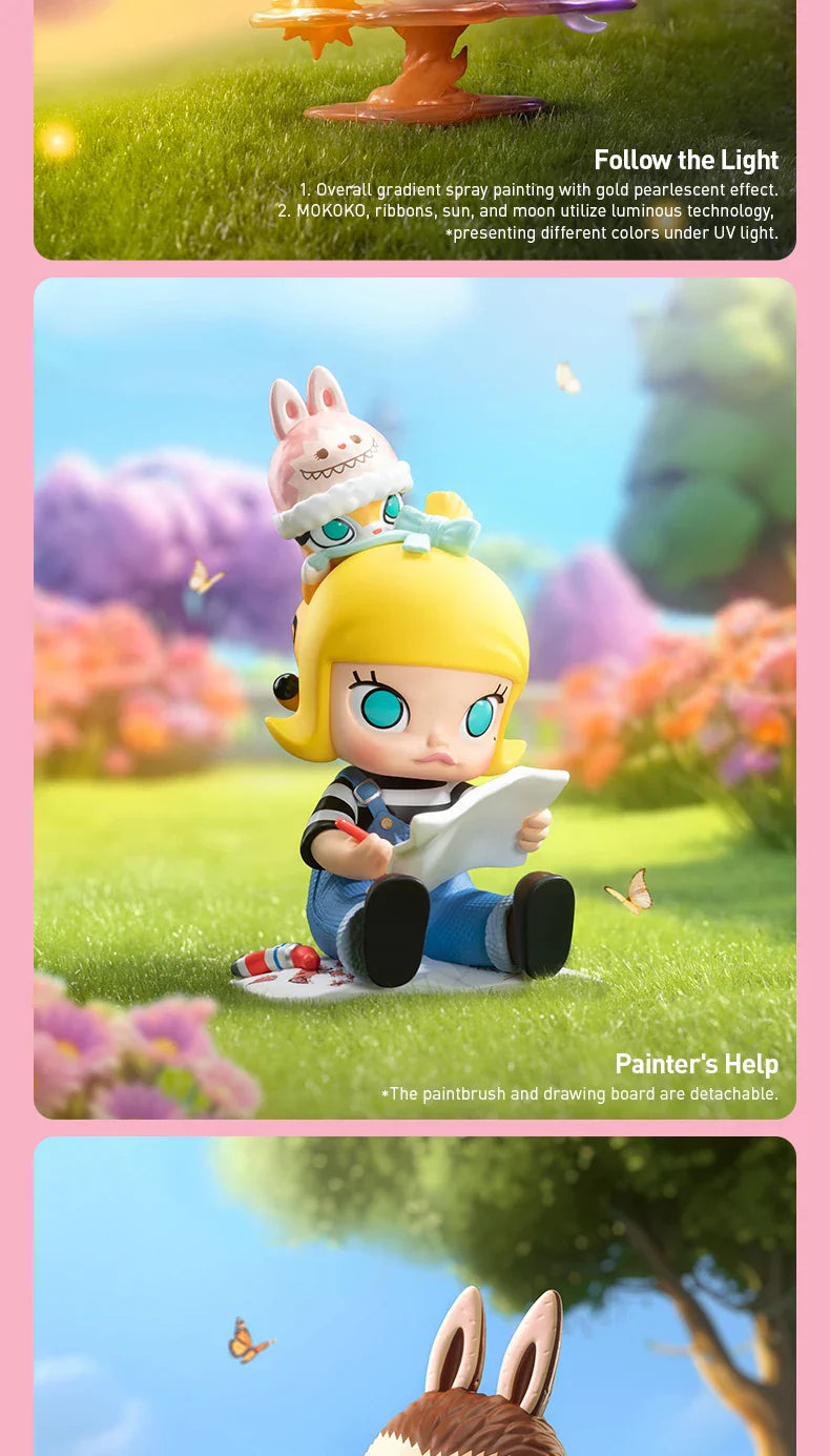 Genuine Finding Mokoko Labubu Series Figures 1pc/10pcs Blind Box Mythical - Tophatter Daily Deals