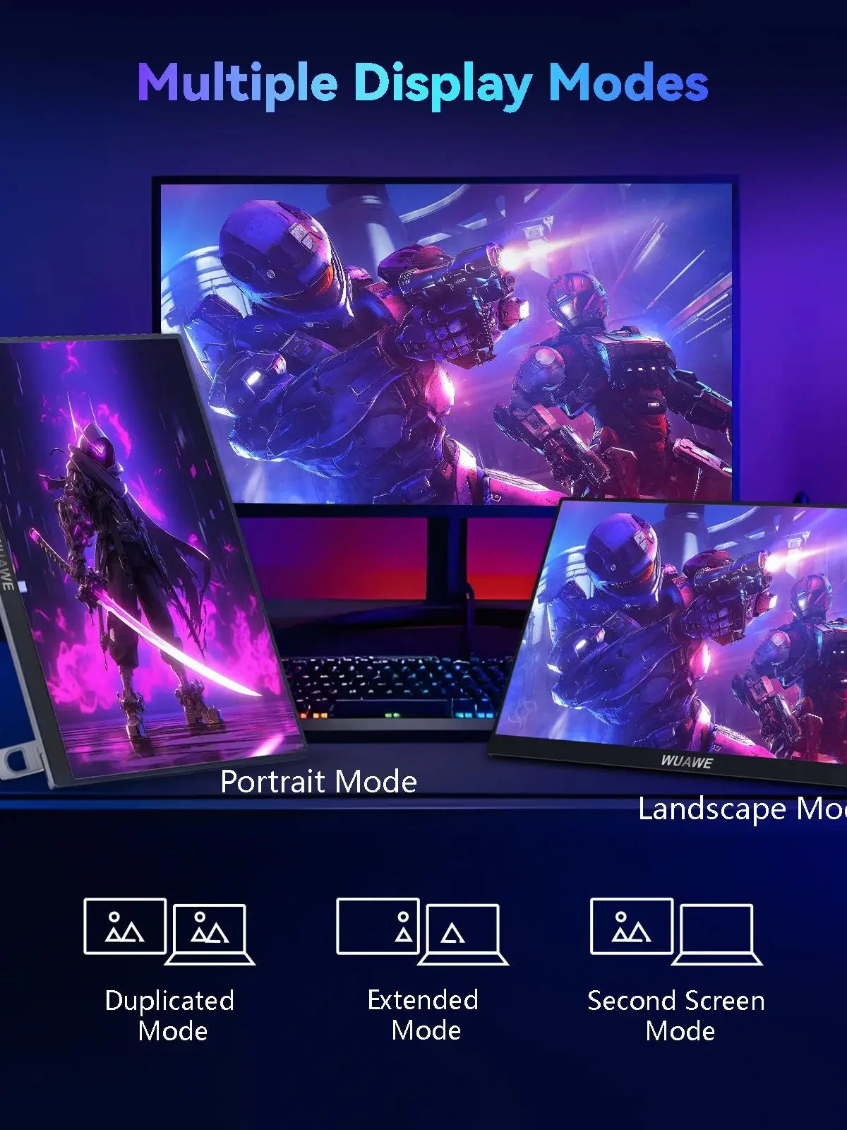 16 Inch 120Hz Portable Monitor 1920x1200 HDR Holiday Gift - Tophatter Daily Deals