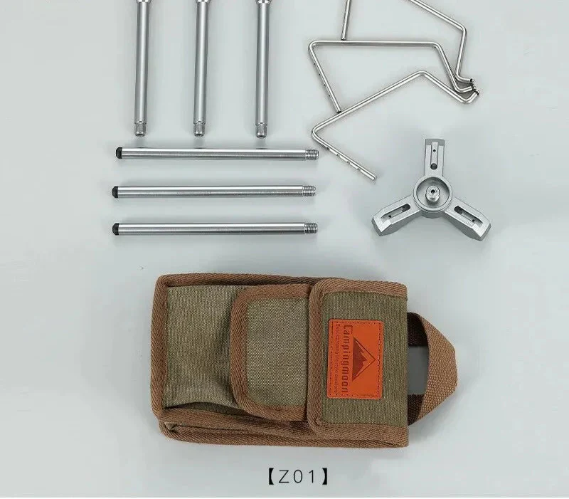 Gas Stove Expansion Bracket Silver Camp Cooking - Tophatter Daily Deals