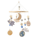 Wooden Baby Mobile With Music Box Newborn Sensory Toys G - Tophatter Daily Deals
