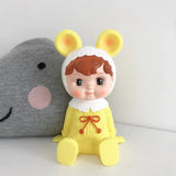 Classic Baby Girl Doll Cute Latex Rubber Baby Kids Office Decor Animals - Tophatter Daily Deals