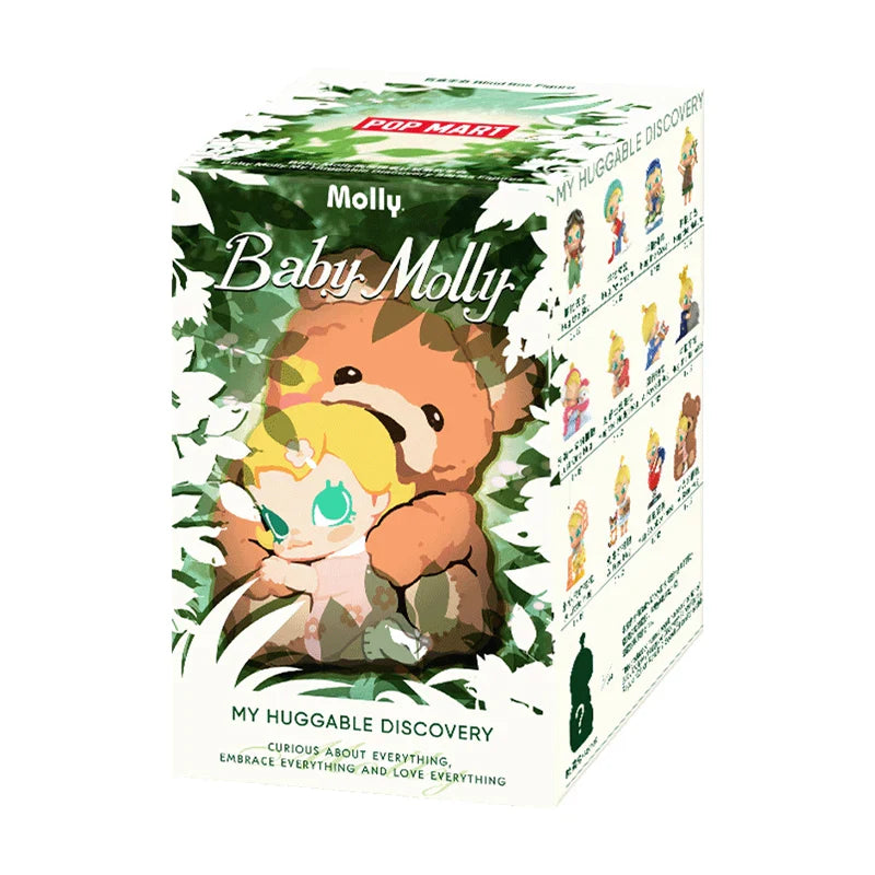 Genuine Pop Mart Baby Molly My Huggable Discovery Series Figures Blind Box 1 Unopened Blind Box Animals - Tophatter Daily Deals