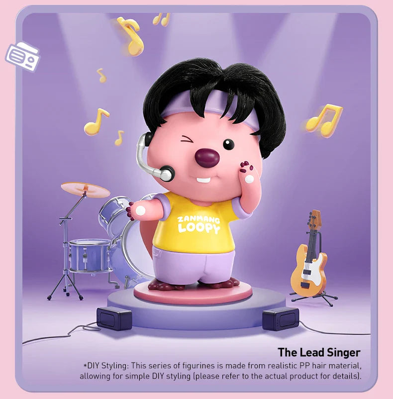 Genuine Pop Mart Zanmang Loopy's Moments Series Figures Blind Box Animals - Tophatter Daily Deals