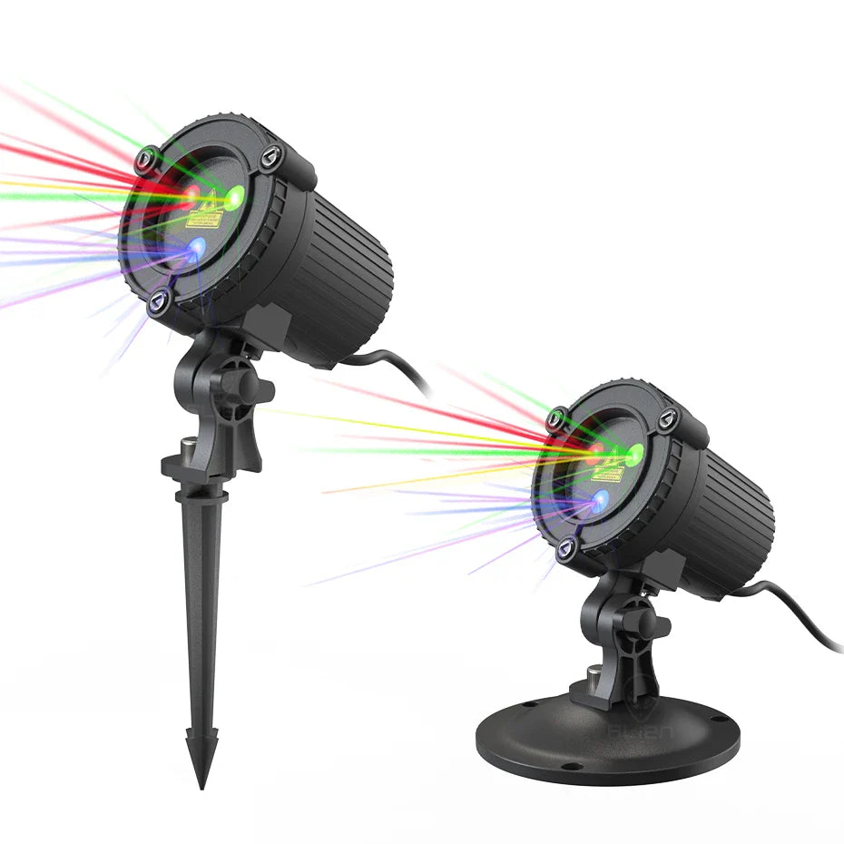 Christmas Laser Light Projector Waterproof Outdoor Garden - Tophatter Daily Deals