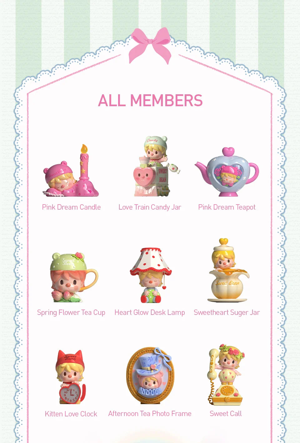 Genuine Pop Mart Sweet Bean Afternoon Tea Series Blind Box Figurine Food - Tophatter Daily Deals