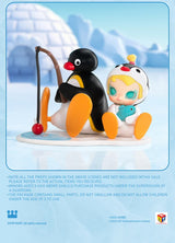 Genuine Pop Mart Baby Molly × Pingu Fishing Time Figure Animals - Tophatter Daily Deals