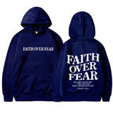Oversized Unisex Hoodie - Longline Printed, Polyester Navy Blue - Tophatter Daily Deals