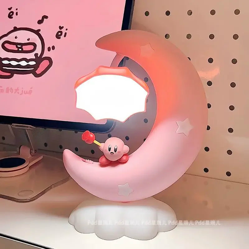Kirby Moon Night Light Lamp Anime - Tophatter Daily Deals