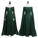 Alicent Cosplay Dress Medieval Fantasy Gown Halloween Style B - Tophatter Daily Deals