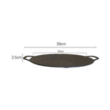 Non-Stick Camping BBQ Grill Pan Black Camp Cooking - Tophatter Daily Deals
