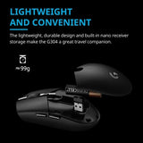 Wireless Lightweight Gaming Mouse HERO Sensor 12K DPI - Tophatter Daily Deals