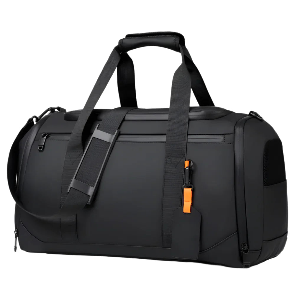 Capacity Travel Duffel Bag with Compartments Luggage & Bags > Duffel Bags > Gym Duffel Bags - Tophatter Daily Deals