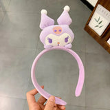 Headband for Washing Face Sanrio Kuromi Melody Cinnamoroll Kuromi Headband Anime - Tophatter Daily Deals