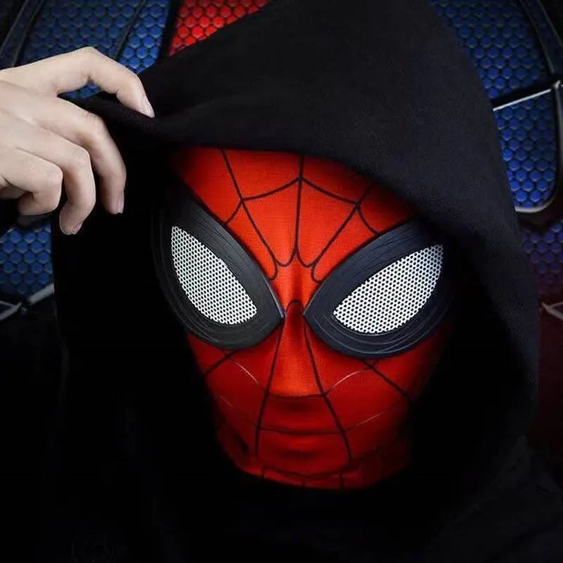 3D Spider-Man Halloween Mask for Adults and Kids, Lightweight Stretchable Superhero Costume Headgear for Cosplay and Parties Costumes & Accessories - Tophatter Daily Deals