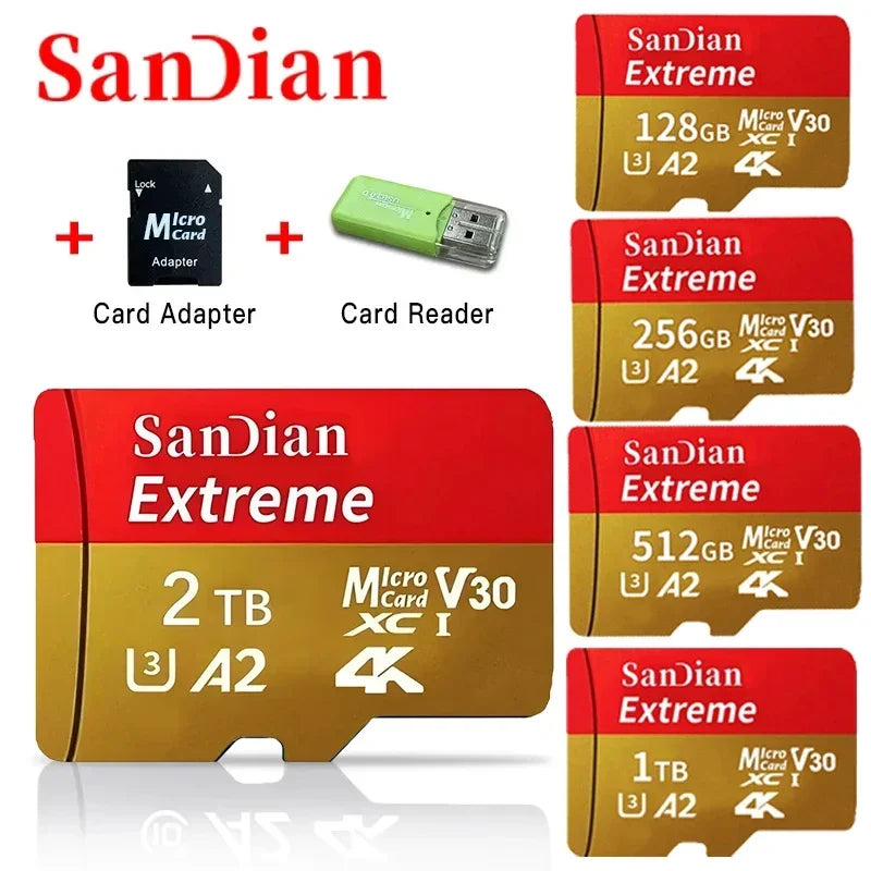 1TB MicroSD Card UHS I Class 10 High Speed Storage - Tophatter Daily Deals