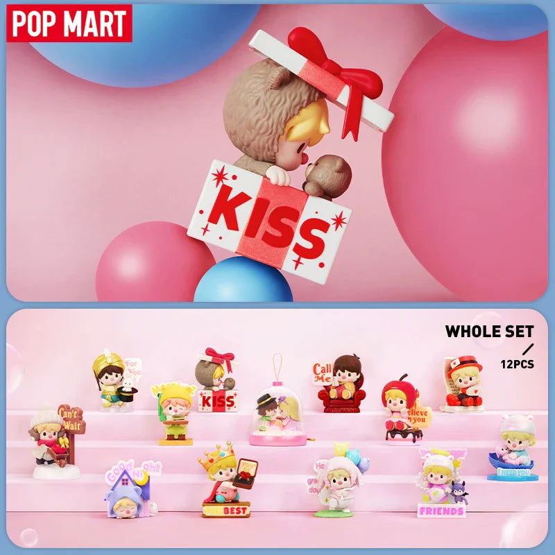 Genuine Pop Mart Sweet Bean The Language of Love Series Blind Box Figure Animals - Tophatter Daily Deals