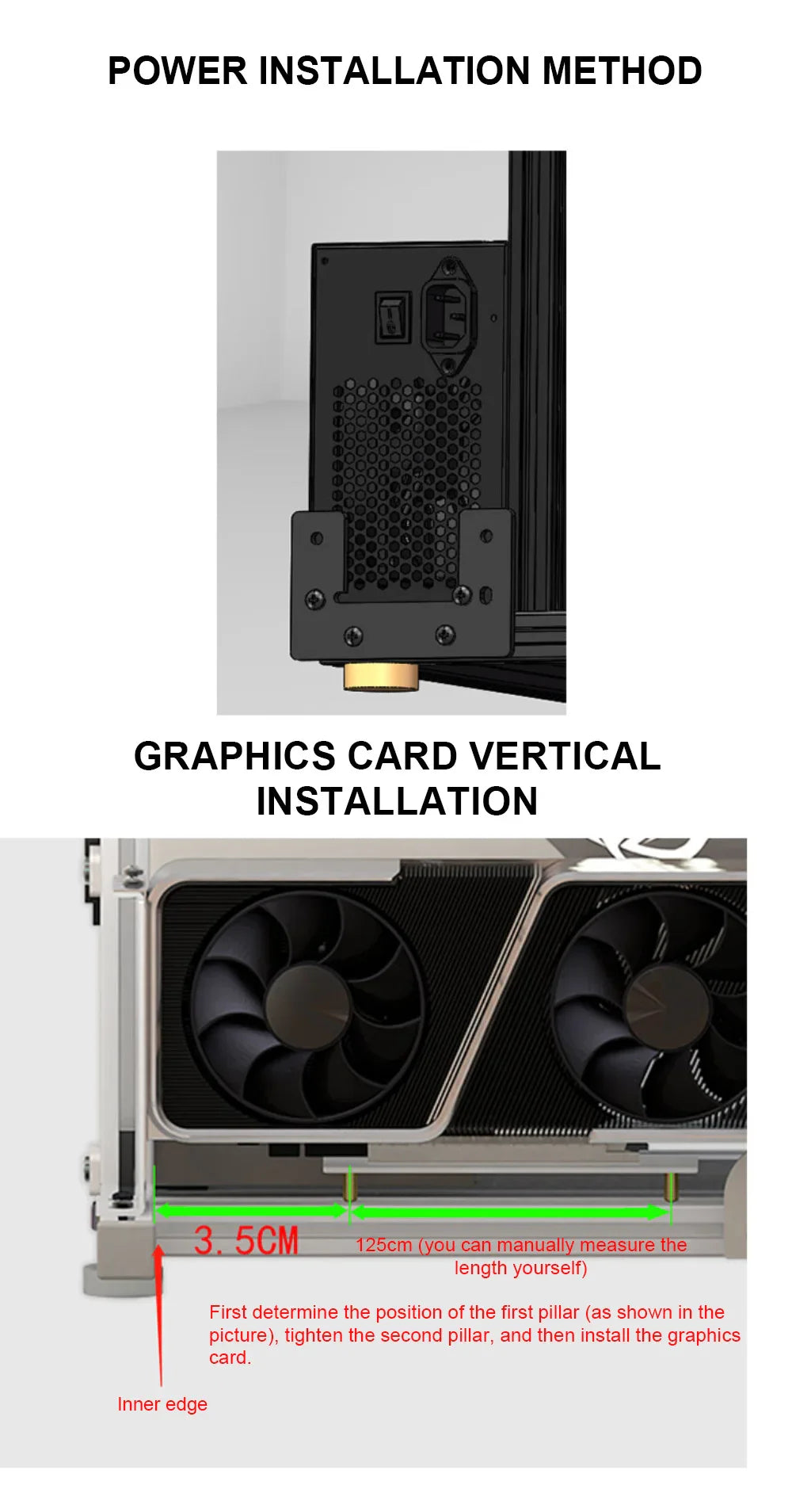 Open Frame Aluminum PC Case Rack EATX Water Cooling - Tophatter Daily Deals