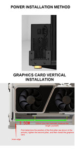 Open Frame Aluminum PC Case Rack EATX Water Cooling - Tophatter Daily Deals