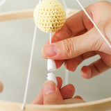 Hot Air Balloon Crib Mobile Newborn Sensory Toys Soothing - Tophatter Daily Deals