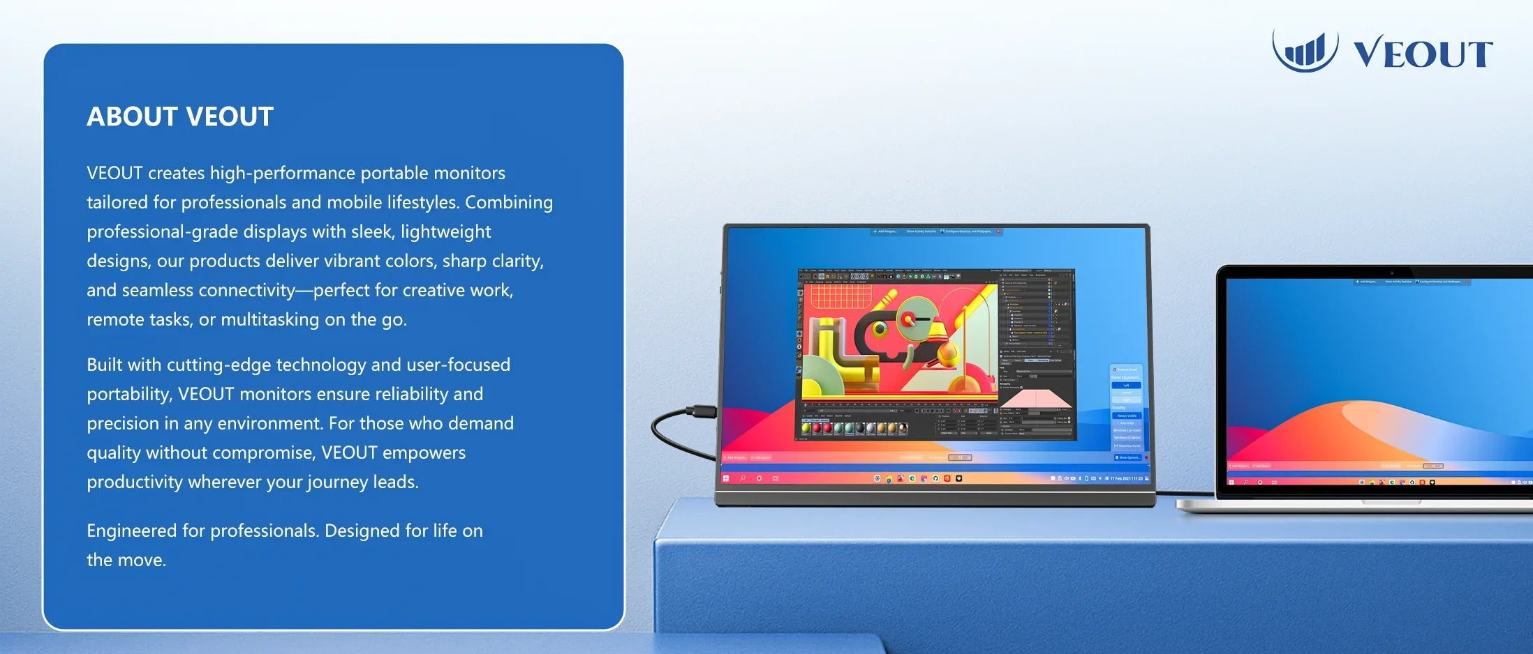 Portable 15.6 Inch 1080P Gaming Monitor 60Hz Second Screen - Tophatter Daily Deals