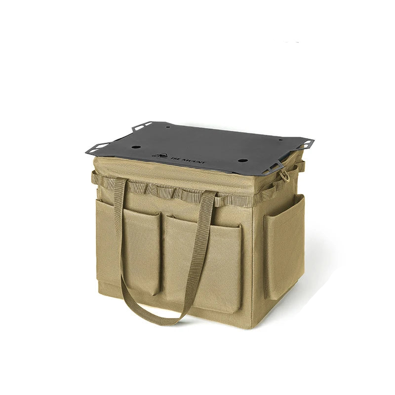 Multi-Functional Canvas Bag with Built-in Table Khaki Duffel Bags - Tophatter Daily Deals