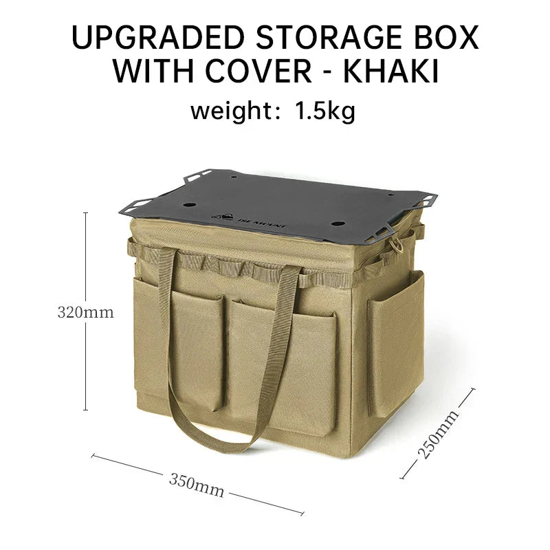 Multi-Functional Canvas Bag with Built-in Table Khaki Duffel Bags - Tophatter Daily Deals
