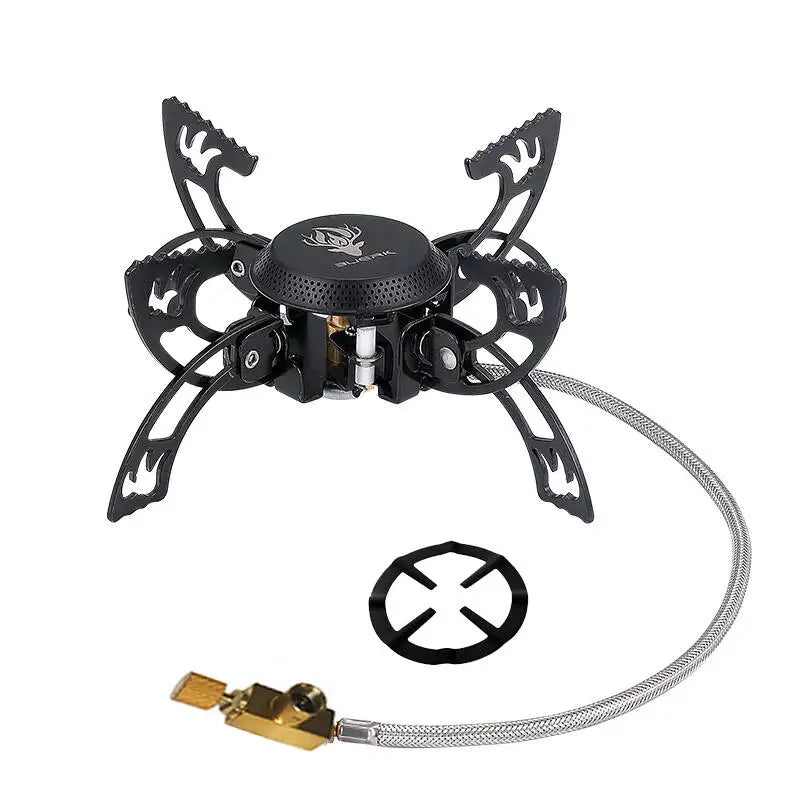 Folding 3800W UFO Camping Stove Black Camp Cooking - Tophatter Daily Deals