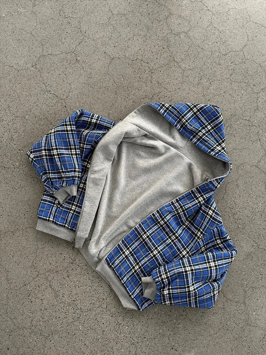 Oversized Cozy Women's Zip Hoodie - Boxy Cut, Cotton - Tophatter Daily Deals