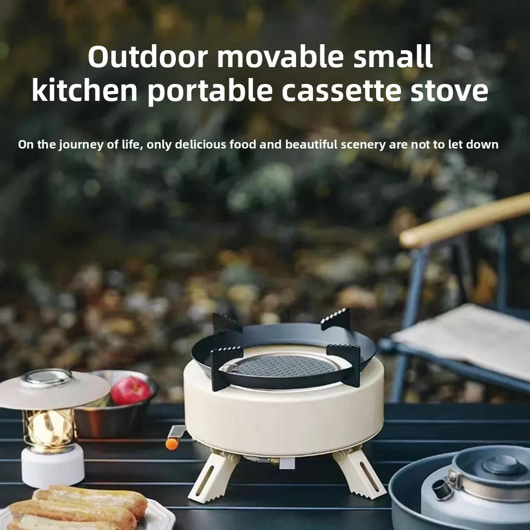 12800W Infrared Camping Gas Stove White Camp Cooking - Tophatter Daily Deals