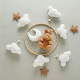 Baby Crib Mobile Wooden Nursery Newborn Sensory Toys - Tophatter Daily Deals