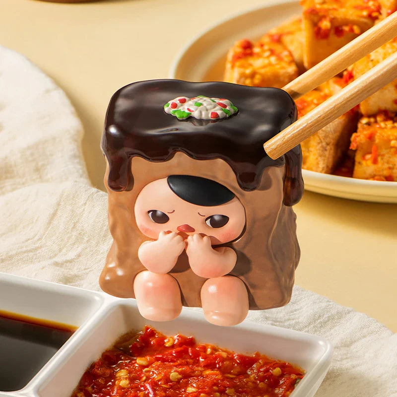 Genuine Pop Mart Pucky The Feast Series Blind Box Figure by Pucky Food - Tophatter Daily Deals