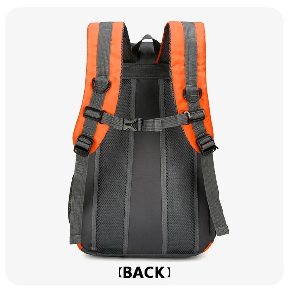 Waterproof Hiking Backpack Orange Backpacks - Tophatter Daily Deals