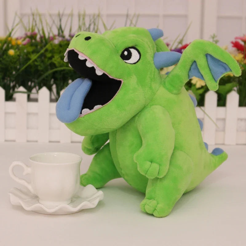Plush Dragon Trio Stuffed Animals Set Rolling Log Toy - Tophatter Daily Deals