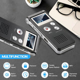 Voice Recorder Voice Activated Mini Recorder for Lectures - Tophatter Daily Deals