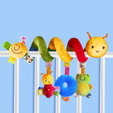 Baby Hanging Car Seat Toy With Squeaker Rattles 0 To 12M Label Random - Tophatter Daily Deals