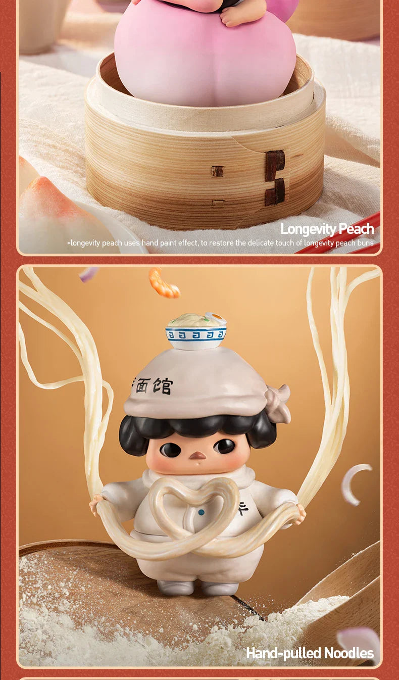 Genuine Pop Mart Pucky The Feast Series Blind Box Figure by Pucky Food - Tophatter Daily Deals