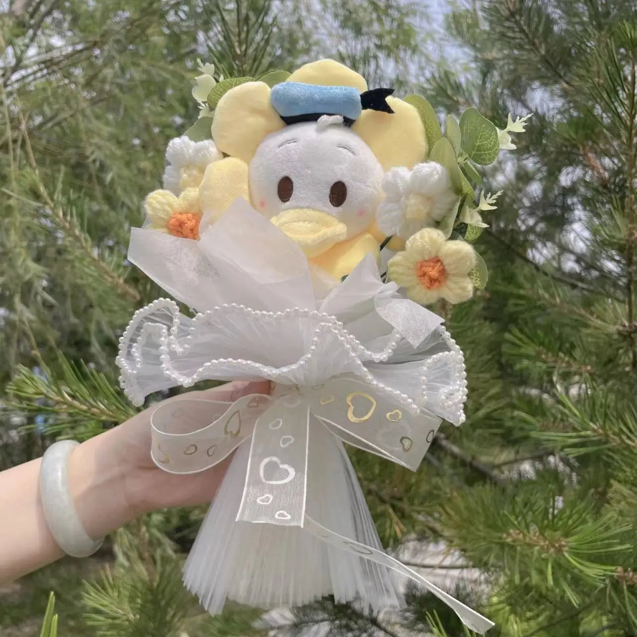 Winnie the Pooh, Micky Mouse, Toy Story Plush Bouquet Baby Donald Duck Flowers - Tophatter Daily Deals