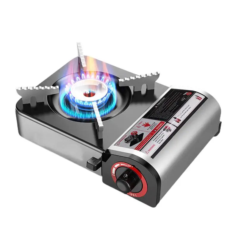 Mini Butane Camping Stove Grey Camp Cooking - Tophatter Daily Deals