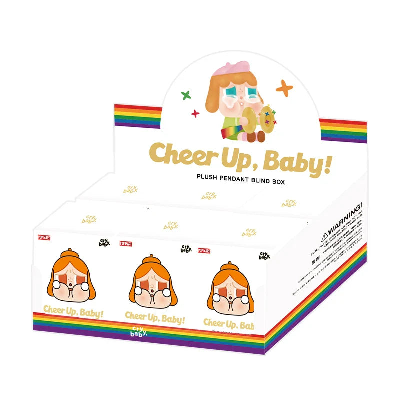 Genuine Pop Mart Crybaby Cheer Up, Baby! Series - Plush Pendant Blind Box Full Set of 6 Boxes Anime - Tophatter Daily Deals