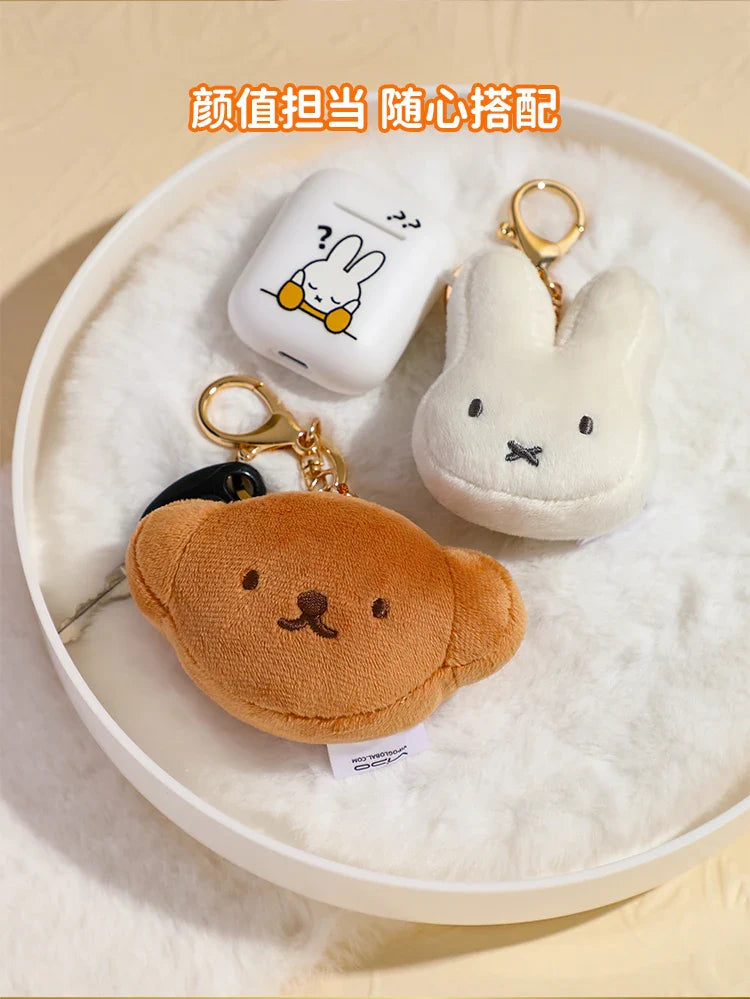 Miffy Plush Keychain Animals - Tophatter Daily Deals