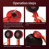 Electric Aromatherapy Massage Comb Scalp Massagers - Tophatter Daily Deals