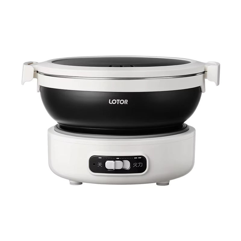 Portable Folded Electric Cooking Pot Electric Cooking Pots - Tophatter Daily Deals