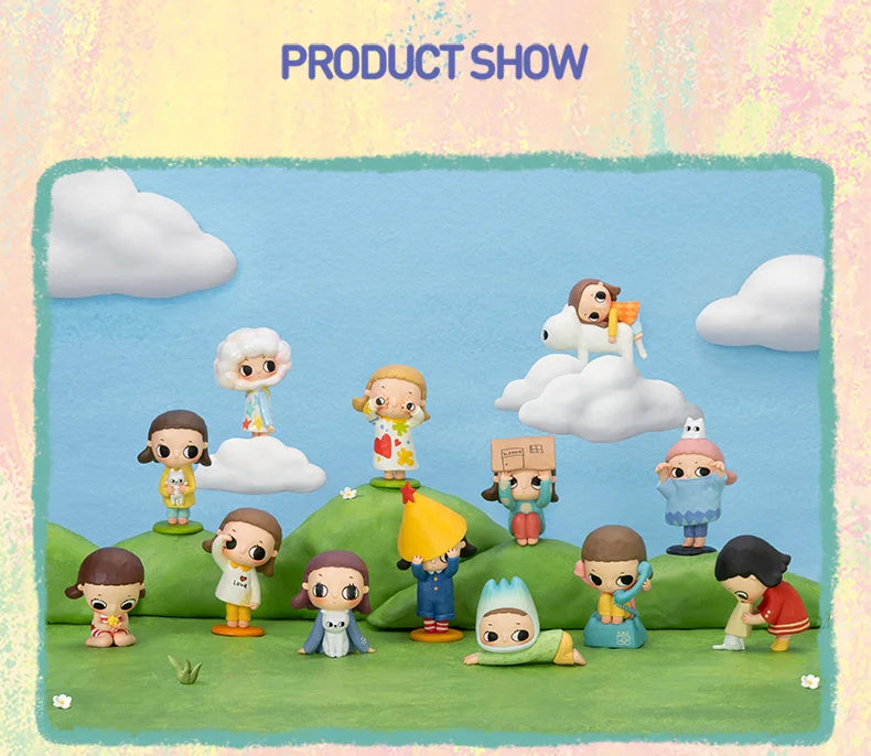 Genuine Pop Mart Nyota's Fluffy Life Series Blind Box Figure Animals - Tophatter Daily Deals